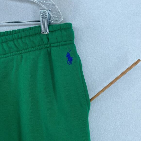 POLO RALPH LAUREN Pants Womens 2XL Fleece Athletic Jogger Sweat Drawstring Green - Picture 6 of 16
